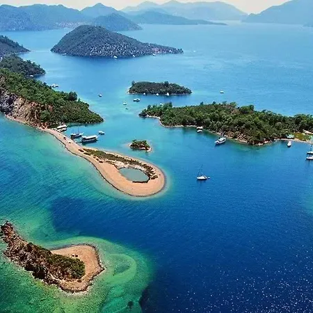 Seaside Residence, Villa Sar, Deniz Manzarali Fethiye Calis , 4 Yatak Odali ,8 Kisilik Muestakil Havuzlu Villa *