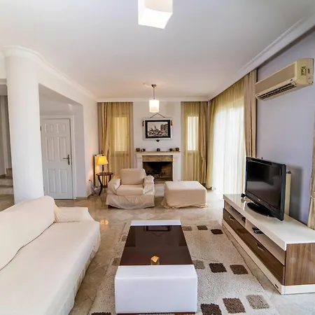 Вилла Seaside Residence, Villa Sar, Deniz Manzarali Fethiye Calis , 4 Yatak Odali ,8 Kisilik Muestakil Havuzlu Villa *