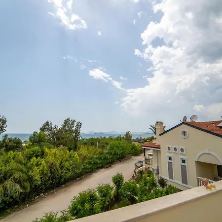 Вилла Seaside Residence, Villa Sar, Deniz Manzarali Fethiye Calis , 4 Yatak Odali ,8 Kisilik Muestakil Havuzlu Villa